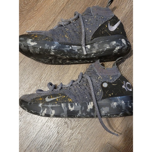 Nike KD14 XIV Basketball Shoes‎ Gray Gold Kevin Durant Sneakers Size 7.5 main image 5